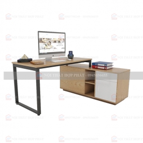 Bàn Làm Việc Chân Sắt BLVCS018 