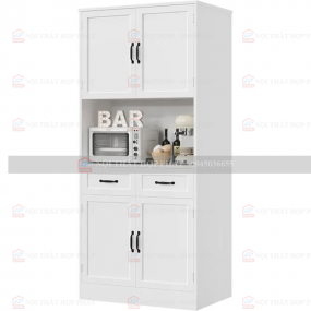 Kệ Bếp Gỗ KBG016