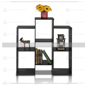 Tủ Sách - Kệ Sách - Kệ Trang Trí Gỗ KTTG014