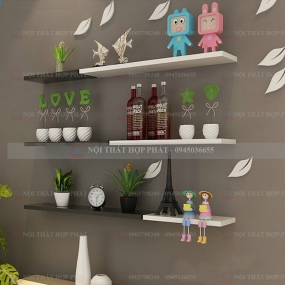 Tủ Sách - Kệ Sách - Kệ Trang Trí Gỗ KTTG022