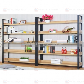 Tủ Sách - Kệ Sách - Kệ Trang Trí Sắt KTTS008