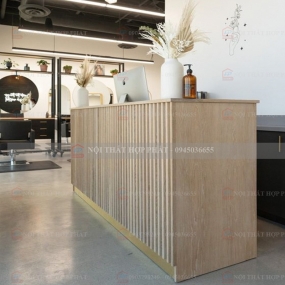 Quầy Lễ Tân Cao QLTCG021 - Quầy Lễ Tân, Quầy Tiếp Tân, Quầy Khách Sạn, Quầy Thu Ngân