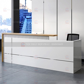 Quầy Lễ Tân Cao QLTCG028 - Quầy Lễ Tân, Quầy Tiếp Tân, Quầy Khách Sạn, Quầy Thu Ngân