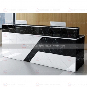 Quầy Lễ Tân Cao QLTCG029 - Quầy Lễ Tân, Quầy Tiếp Tân, Quầy Khách Sạn, Quầy Thu Ngân