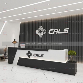 Quầy Lễ Tân Cao QLTCG035 - Quầy Lễ Tân, Quầy Tiếp Tân, Quầy Khách Sạn, Quầy Thu Ngân