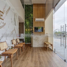 Quầy Lễ Tân Cao QLTCG049 - Quầy Lễ Tân, Quầy Tiếp Tân, Quầy Khách Sạn, Quầy Thu Ngân