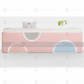 Quầy Lễ Tân Cao QLTCG070 - Quầy Lễ Tân, Quầy Tiếp Tân, Quầy Khách Sạn, Quầy Thu Ngân