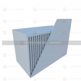 Quầy Lễ Tân Cao QLTCG081 - Quầy Lễ Tân, Quầy Tiếp Tân, Quầy Khách Sạn, Quầy Thu Ngân