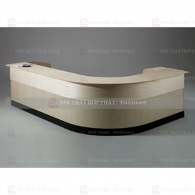 Quầy Lễ Tân Thấp QLTTG619 - Quầy Thu Ngân, Quầy Trung Tâm, Quầy Gỗ Công Nghiệp Hiện Đại