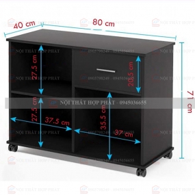 Tủ Di Động - Tủ Cá Nhân Gỗ TDDG020