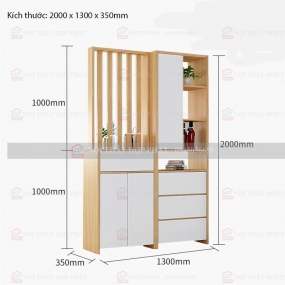 Tủ Giầy Hiện Đại Gỗ TGG027