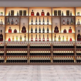 Tủ Rượu Trang Trí Gỗ Đẹp TRG012