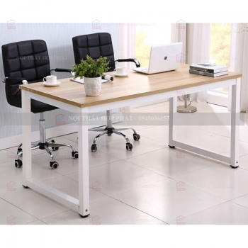 Bàn Làm Việc Chân Sắt BLVCS007 