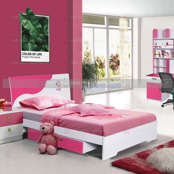 BỘ GIƯỜNG TỦ PHÒNG NGỦ CHO BÉ GÁI GNE02