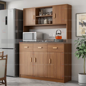 Kệ Bếp Gỗ KBG034 - Tủ Bếp, Tủ Rượu, Tủ Trang Trí Nhà Đẹp