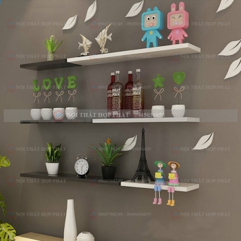 Tủ Sách - Kệ Sách - Kệ Trang Trí Gỗ KTTG022