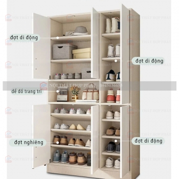 Tủ Giầy Hiện Đại Gỗ TGG028