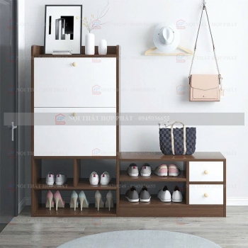 Tủ Giầy Hiện Đại Gỗ TGG039