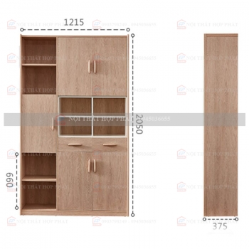 Tủ Hồ Sơ Tài Liệu Cao Gỗ THSCG029