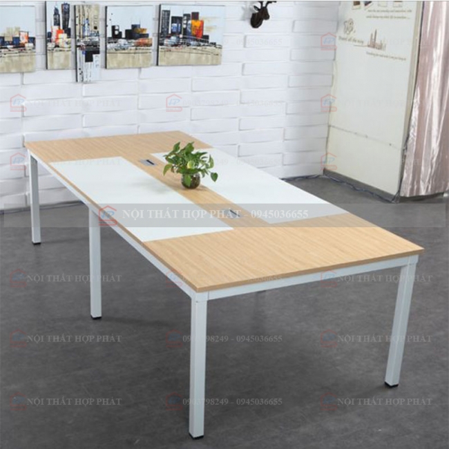 Bàn Họp Chân Sắt BHCS002