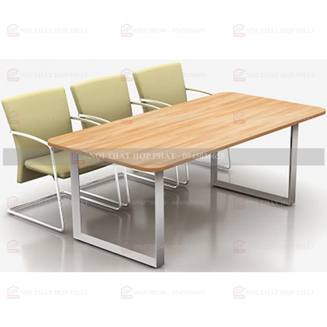 Bàn Họp Chân Sắt BHCS007