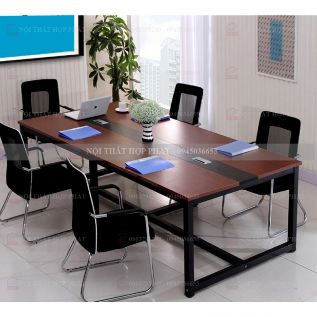 Bàn Họp Chân Sắt BHCS013