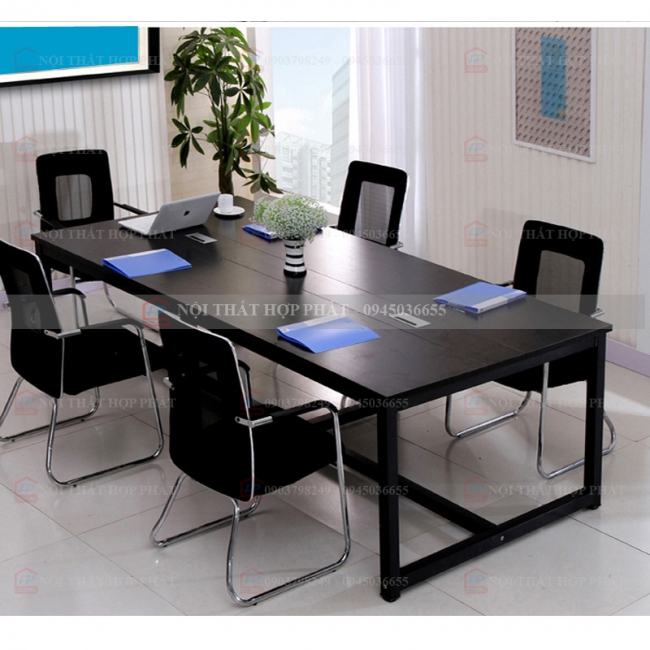 Bàn Họp Chân Sắt BHCS013