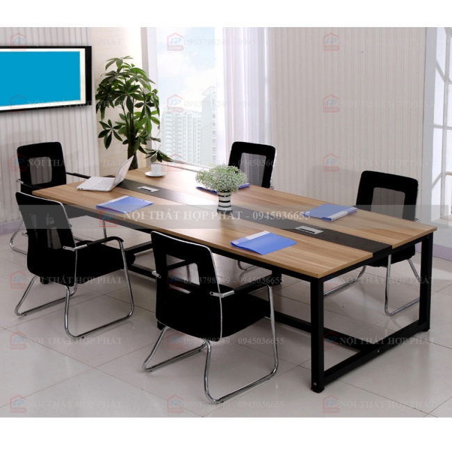 Bàn Họp Chân Sắt BHCS013