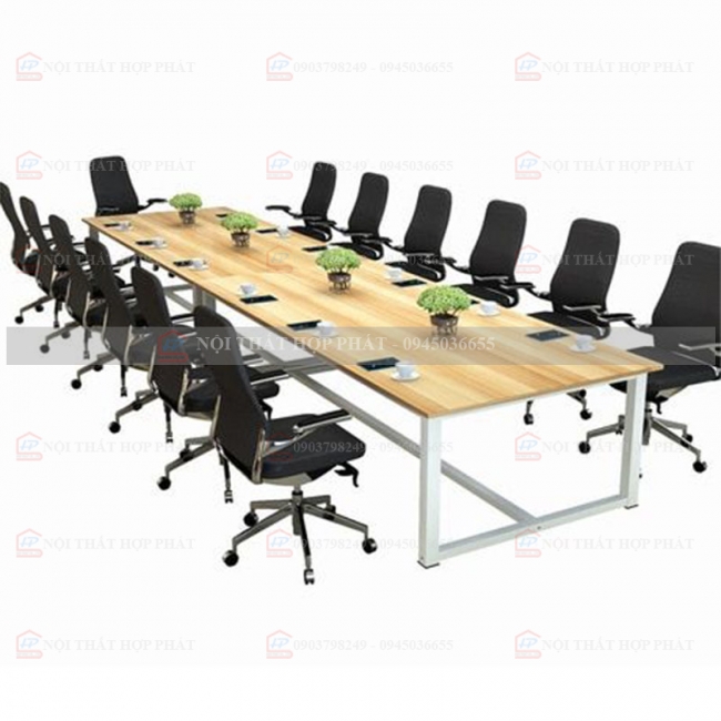 Bàn Họp Chân Sắt BHCS013
