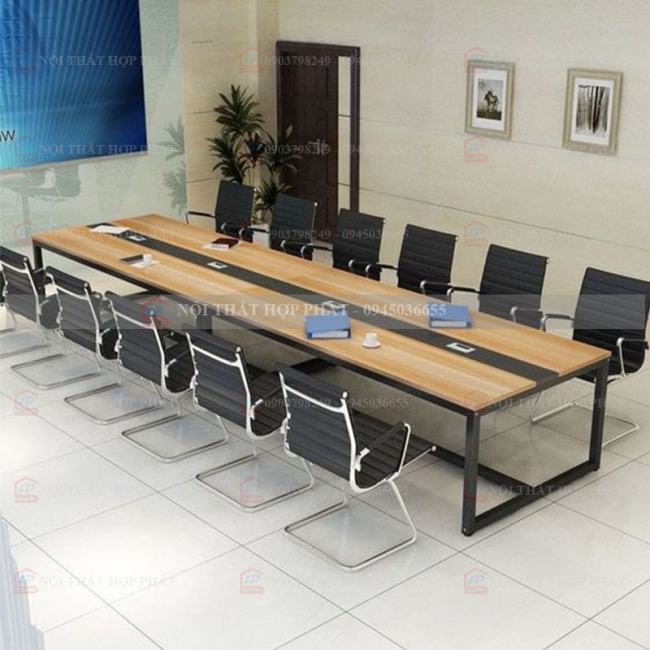 Bàn Họp Chân Sắt BHCS013
