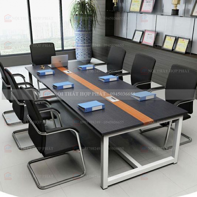 Bàn Họp Chân Sắt BHCS013