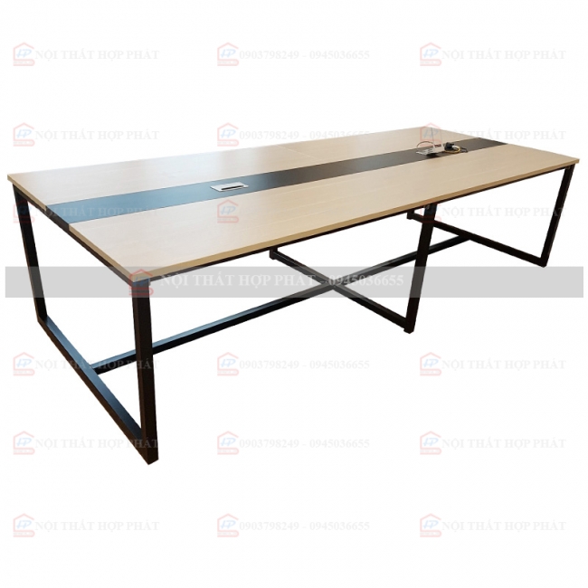 Bàn Họp Chân Sắt BHCS013