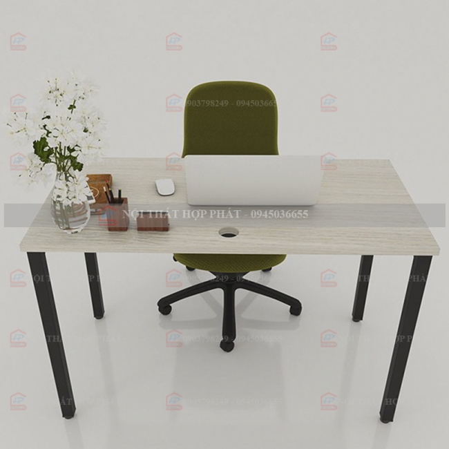 Bàn Làm Việc Chân Sắt BLVCS003 