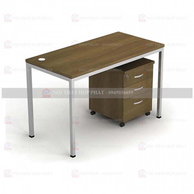 Bàn Làm Việc Chân Sắt BLVCS003 