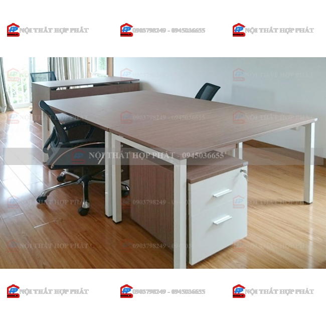Bàn Làm Việc Chân Sắt BLVCS010 