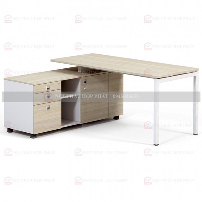 Bàn Làm Việc Chân Sắt BLVCS022 