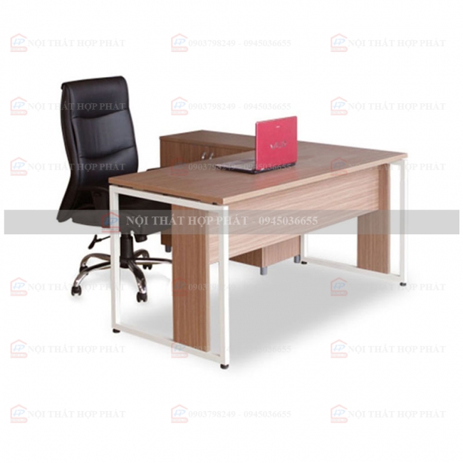 Bàn Làm Việc Chân Sắt BLVCS023 