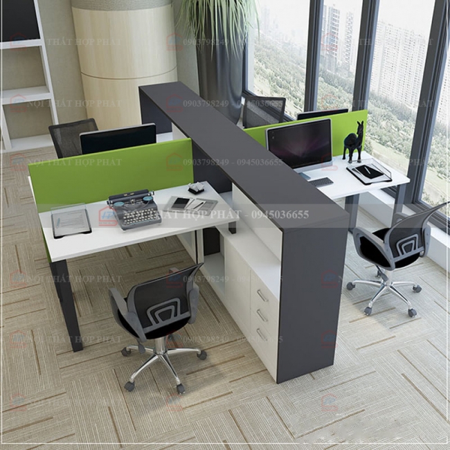 Bàn Làm Việc Chân Sắt BLVCS027 