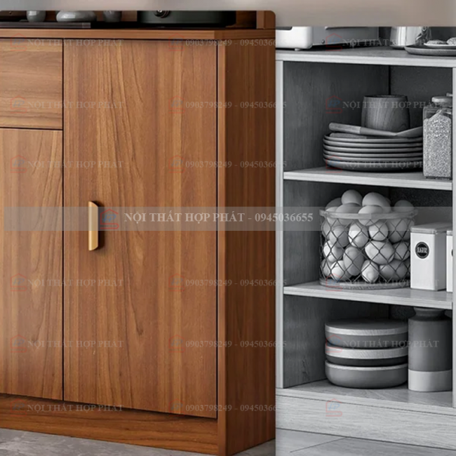Kệ Bếp Gỗ KBG034 - Tủ Bếp, Tủ Rượu, Tủ Trang Trí Nhà Đẹp