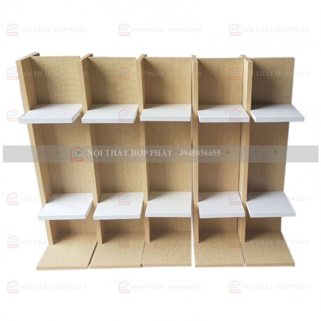 Tủ Sách - Kệ Sách - Kệ Trang Trí Gỗ KTTG003
