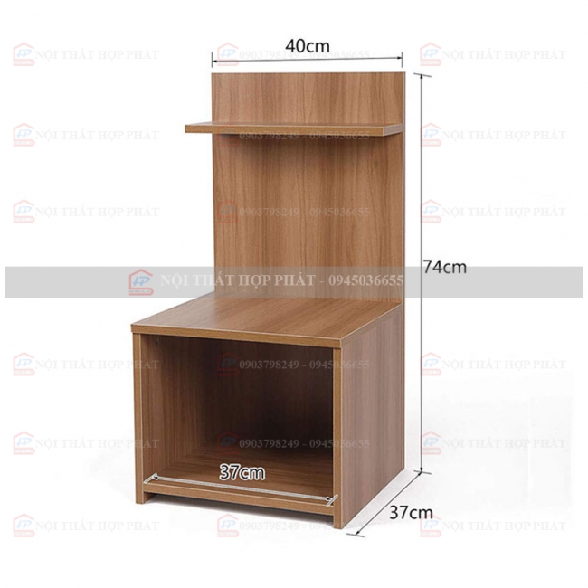 Tủ Sách - Kệ Sách - Kệ Trang Trí Gỗ KTTG004