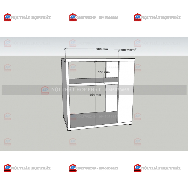 Tủ Sách - Kệ Sách - Kệ Trang Trí Gỗ KTTG011