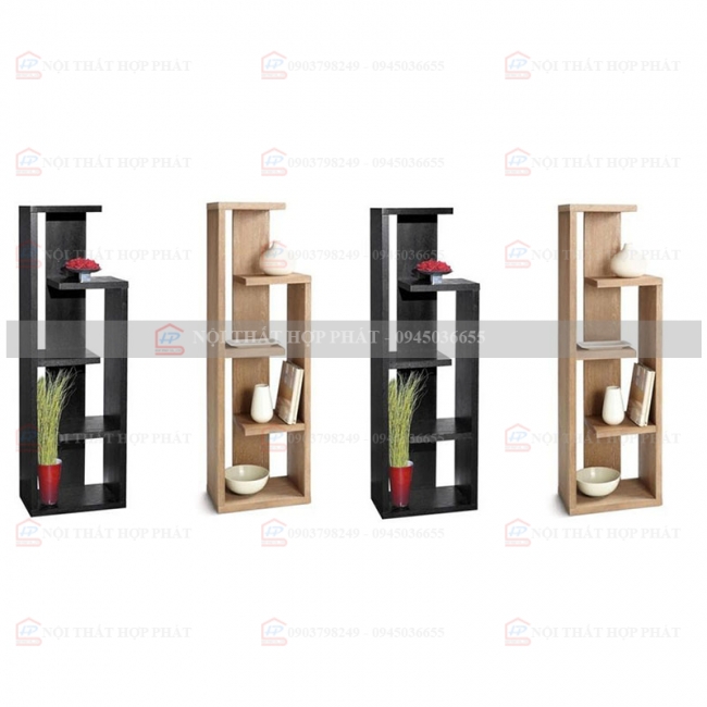 Tủ Sách - Kệ Sách - Kệ Trang Trí Gỗ KTTG013