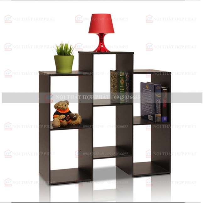 Tủ Sách - Kệ Sách - Kệ Trang Trí Gỗ KTTG014