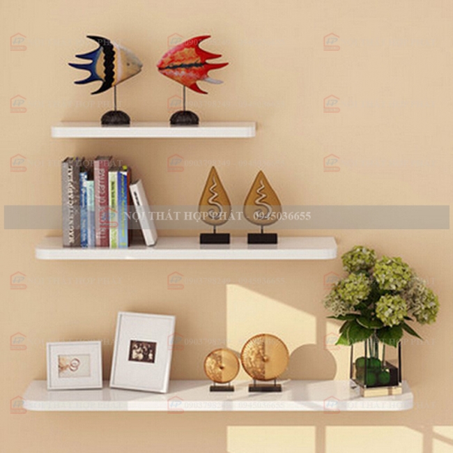 Tủ Sách - Kệ Sách - Kệ Trang Trí Gỗ KTTG022