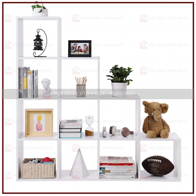 Tủ Sách - Kệ Sách - Kệ Trang Trí Gỗ KTTG033