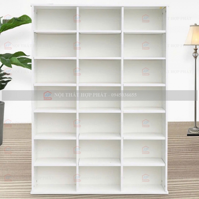Tủ Sách - Kệ Sách - Kệ Trang Trí Gỗ KTTG036