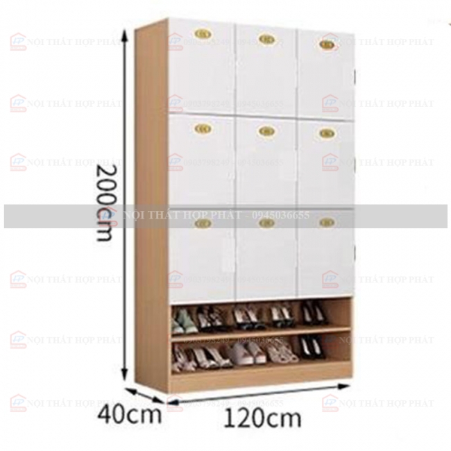 Tủ Locker Gỗ LKG015