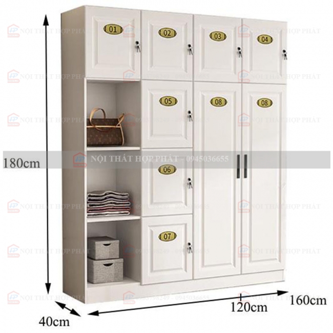 Tủ Locker Gỗ LKG019