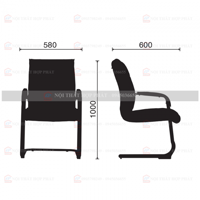 Ghế Họp M1038